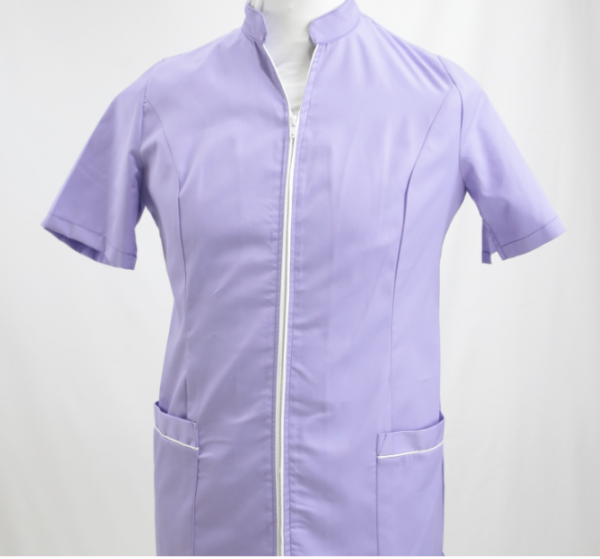 Blouse Médical de Couleur parme